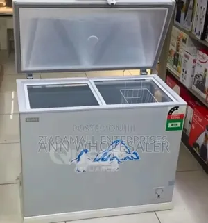 Colour Grey Ecomax 219 Freezer. Double Sided