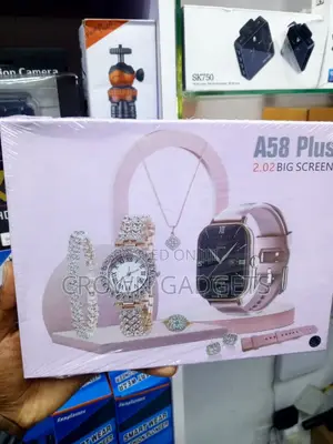 A58 Plus Ladies Smartwatch With Bluetooth Calling Jewelry