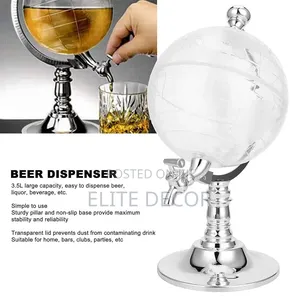 3.5l Globe Drink Dispenser – Elegant Wine Beverage Server