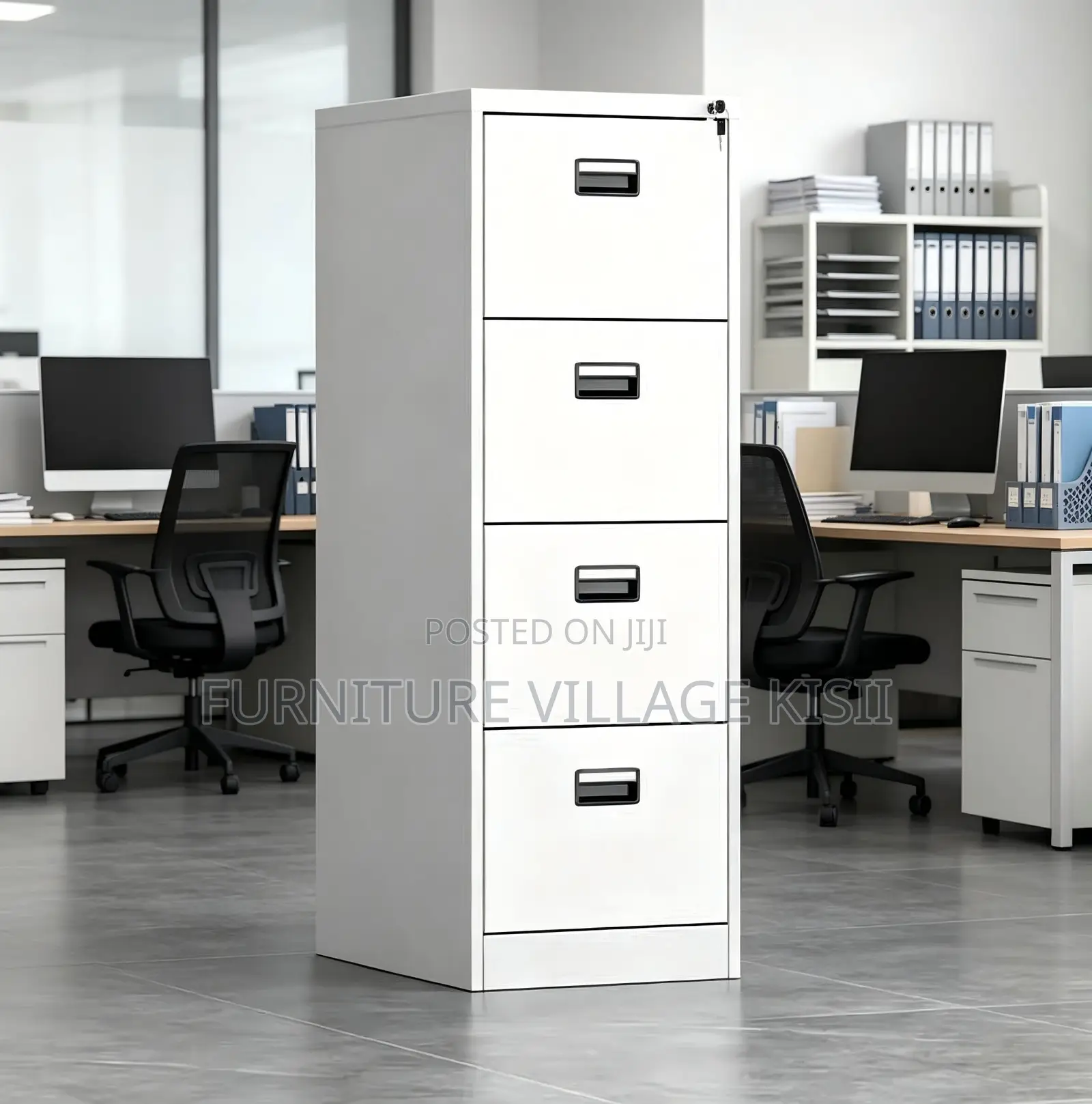 Cabinets; 4-Drawer Filling Cabinet