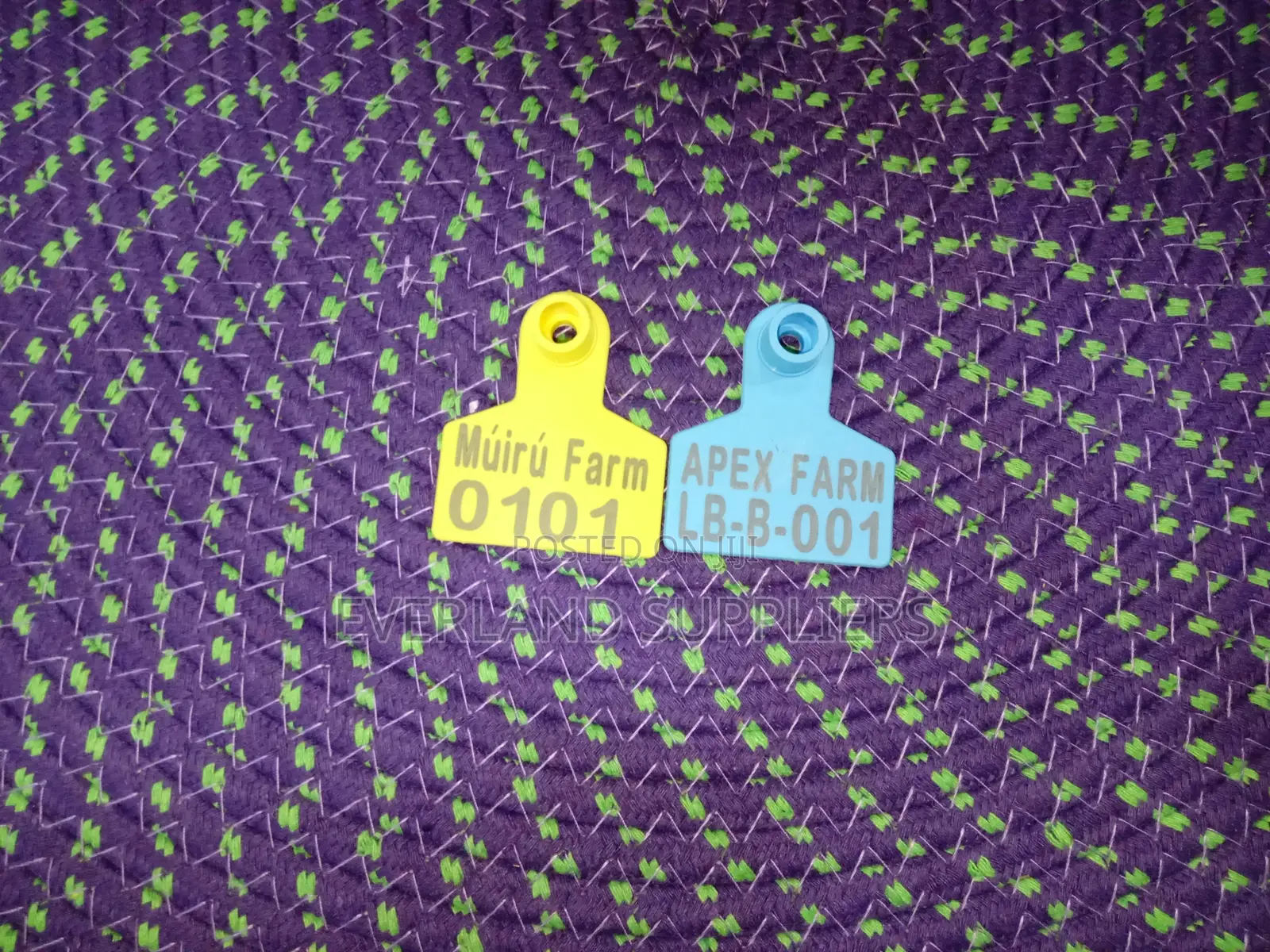 Laser Print Fade-Resistant Numbered Small Tags