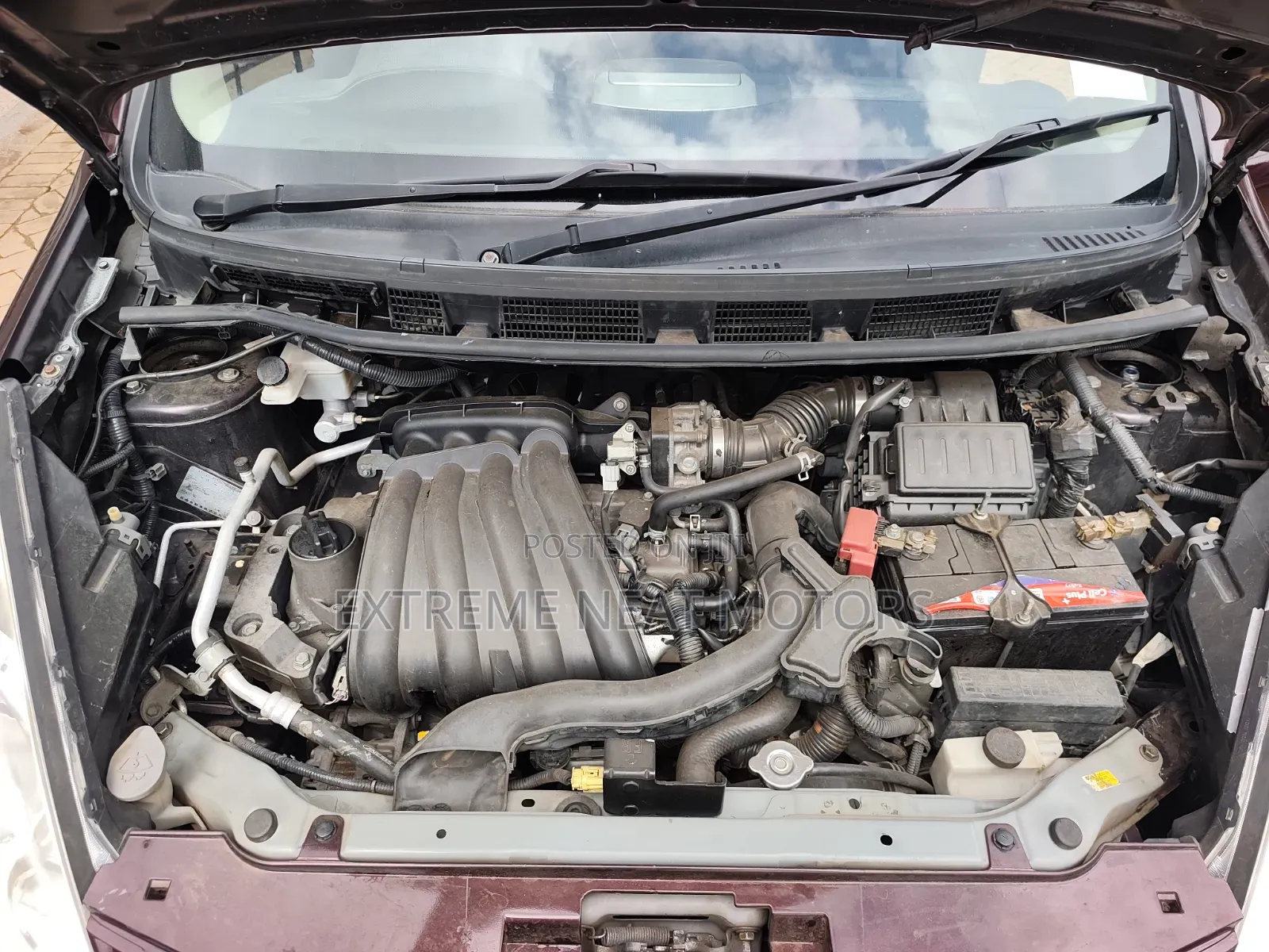 Nissan Note 2011 Maroon