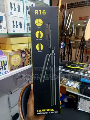 R16 170cm Extendable Selfie Stick With Tripod Stand