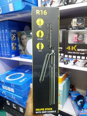 R16 Bluetooth Selfie Stick Tripod With 360° Phone Holder