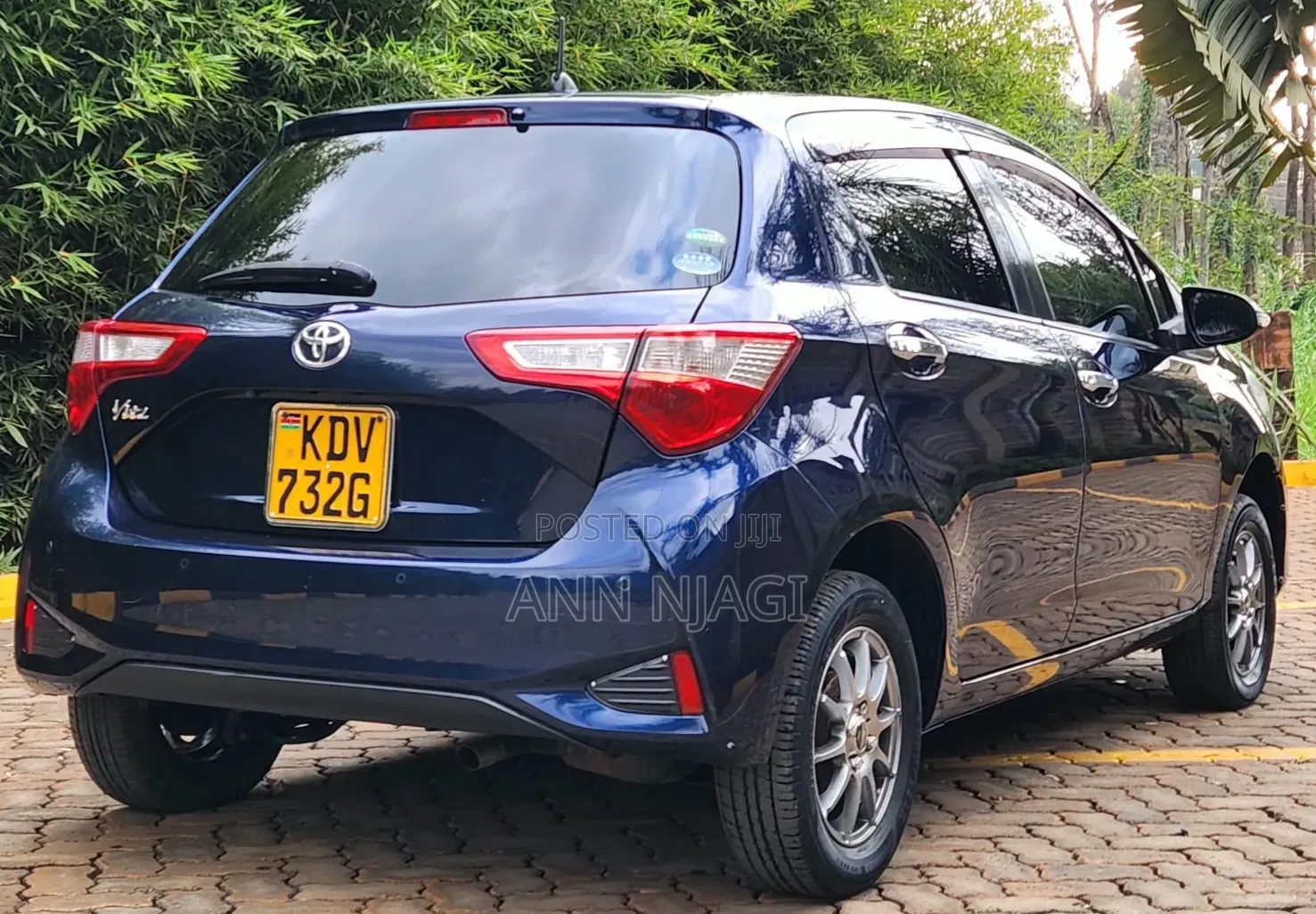 Toyota Vitz 2019 Blue