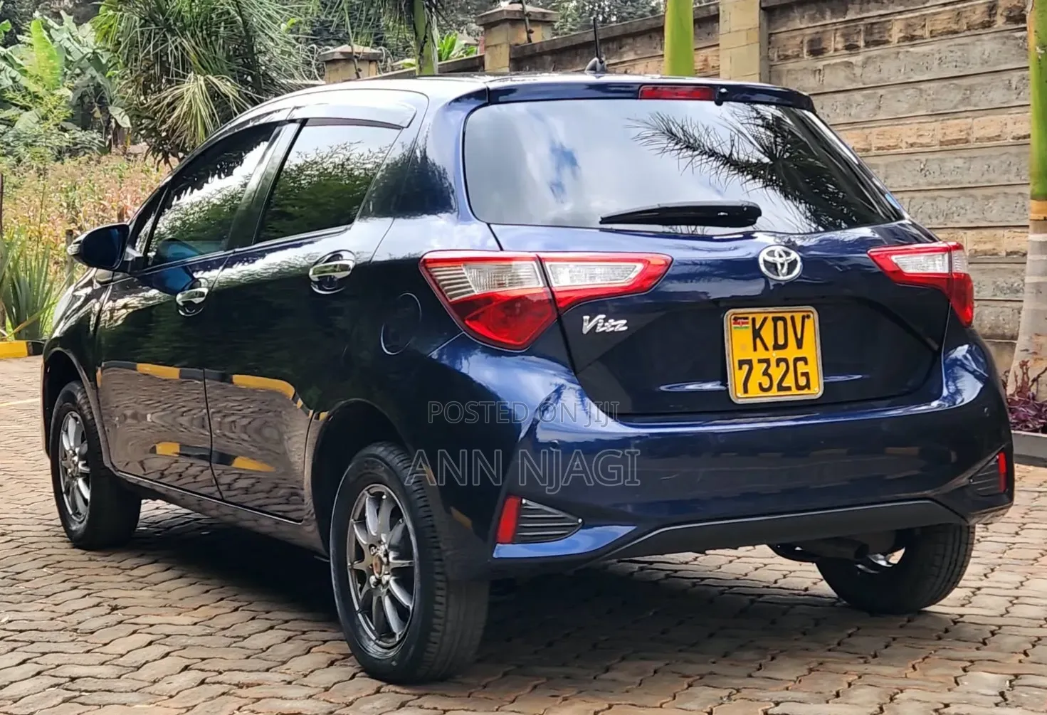 Toyota Vitz 2019 Blue