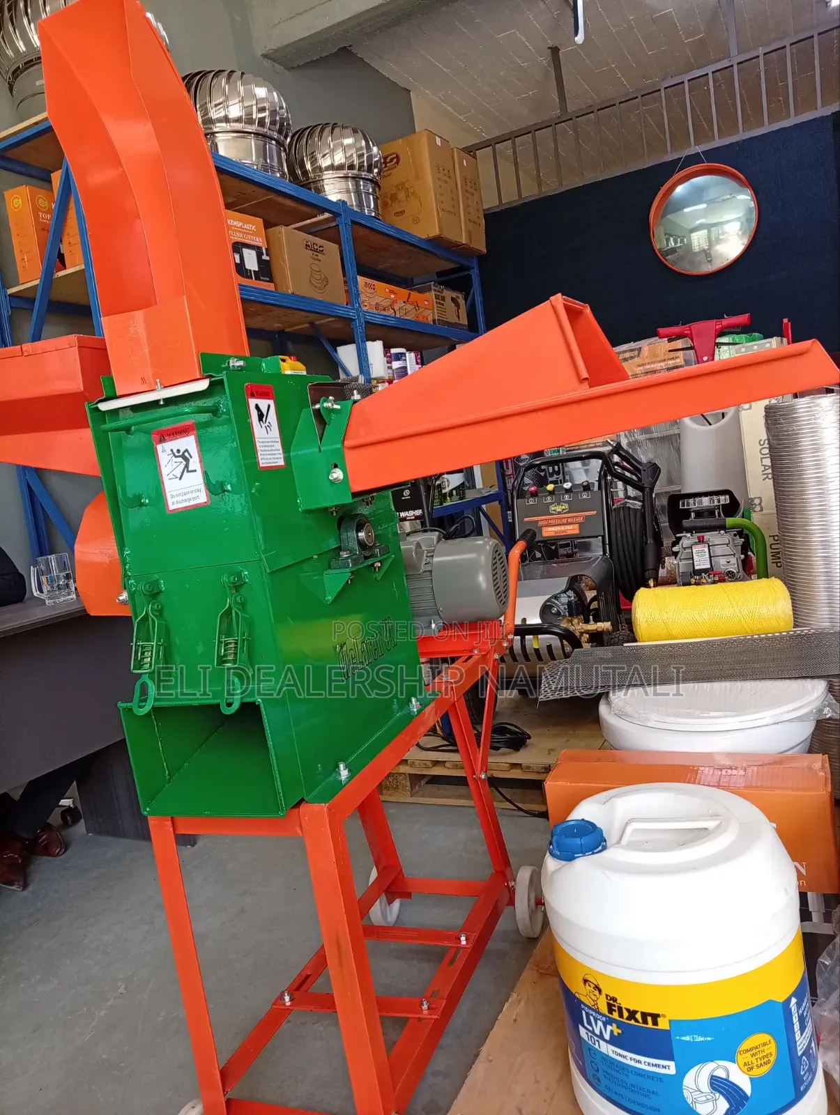 Napier Grass Fodder Cutting Machine – 400–600kg/Hr