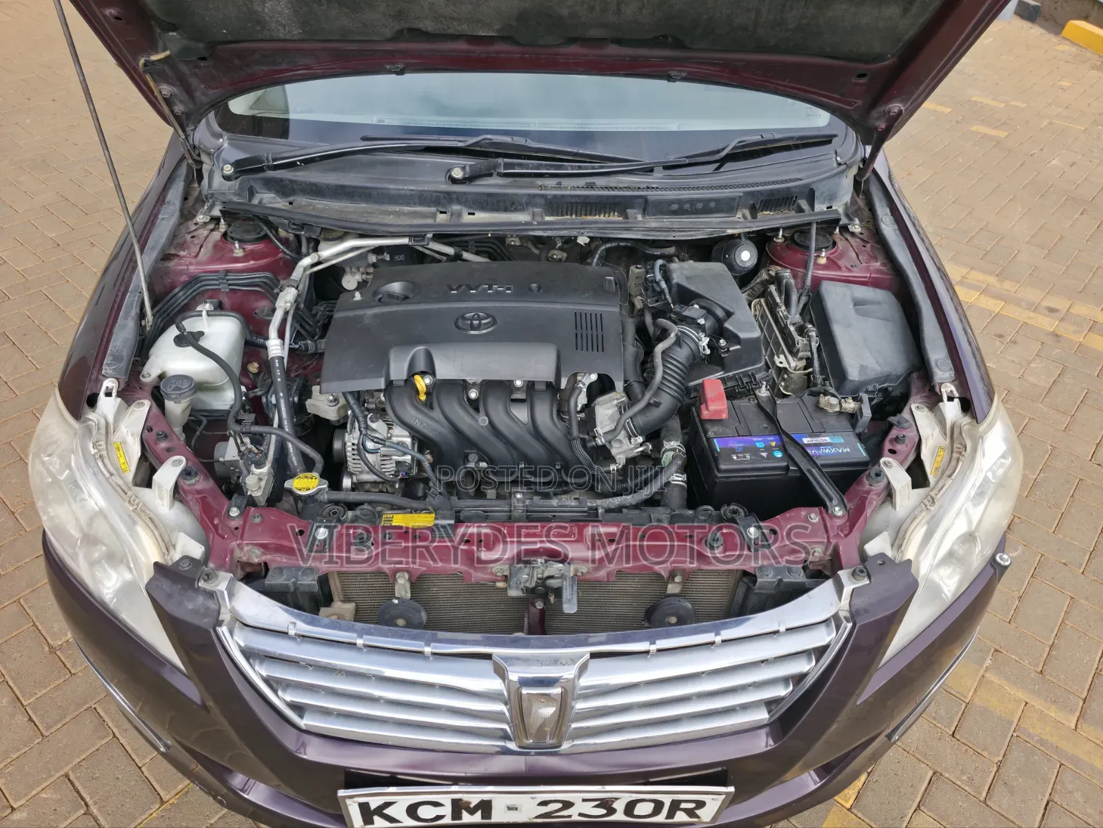 Toyota Premio 2011 Maroon