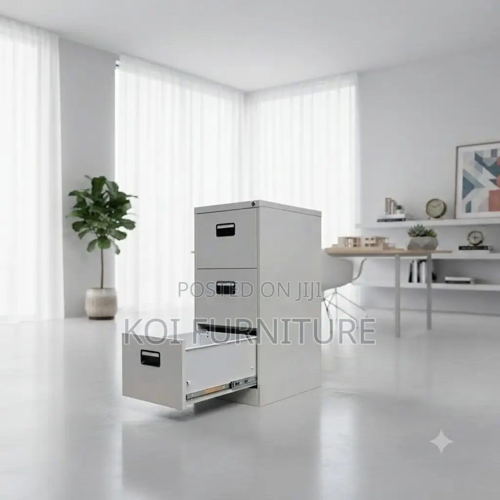 Office Cabinet; Three Drawers Modern Store Home Office Cabinet
