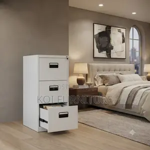 Office Cabinet; Three Drawers Modern Store Home Office Cabinet