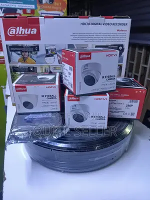 Dahua 4CH CCTV DVR Kit With HD Night Vision Cameras