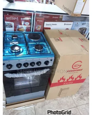 Eurochef Freestanding Cooker | 3 Gas + 1 Electricity