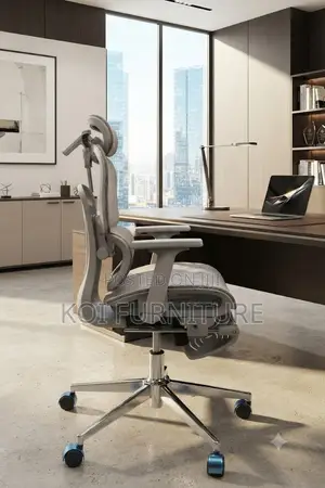 Office Chairs; White-Orthopedic Executive Extreme Office Chairs