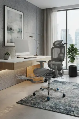 Office Chairs; White-Orthopedic Executive Extreme Office Chairs