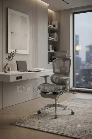 Office Chairs; White-Orthopedic Executive Extreme Office Chairs