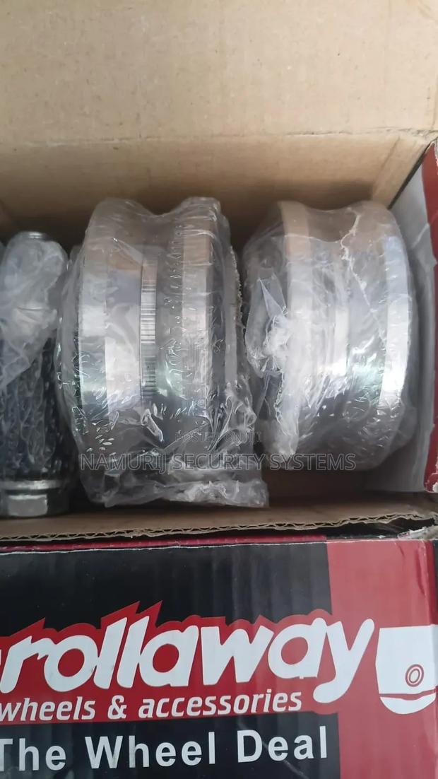 Sliding Gate Rollers Silver - main view