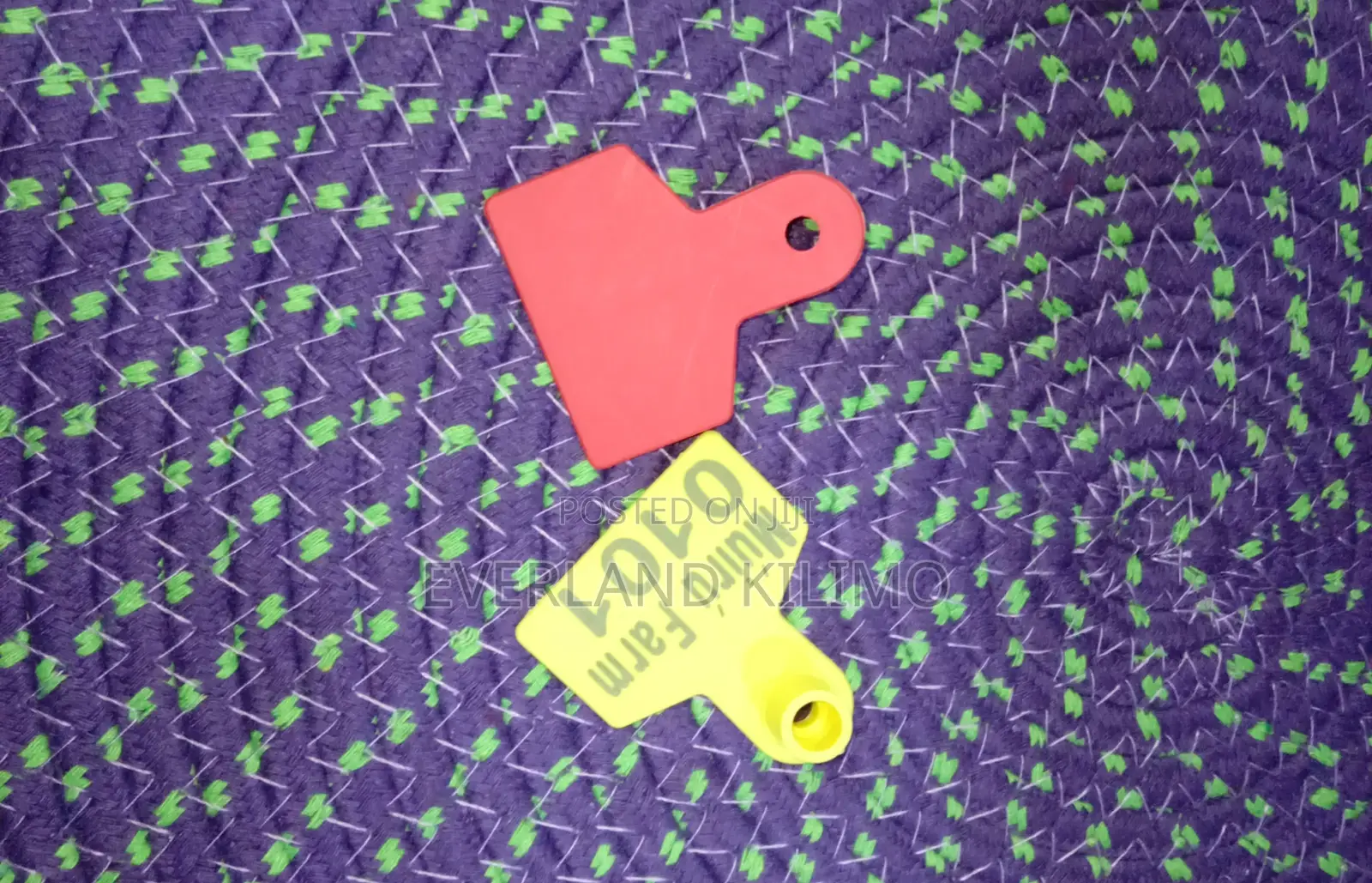Sheep and Goats Numbered Ear Tag