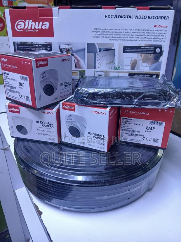 Dahua 8 Channel CCTV Camera Kit With 8 Security Cameras - main view