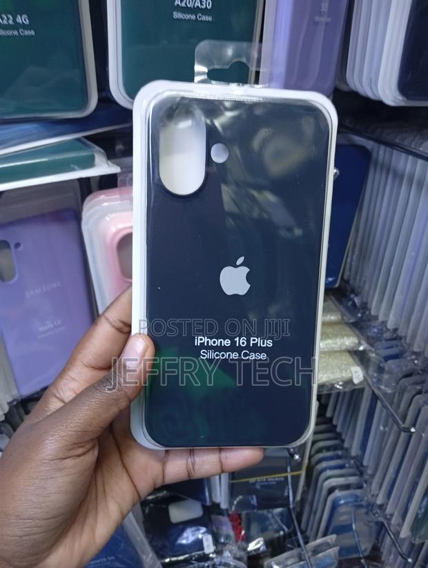 Generic Silicone Protective Case for the iPhone 16 Plus Featuring - main view