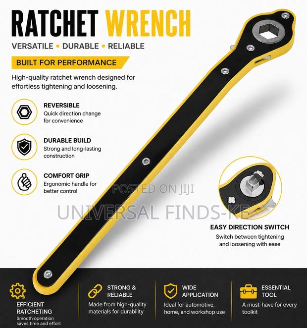 Ratchet Wrench for Scissor Jack