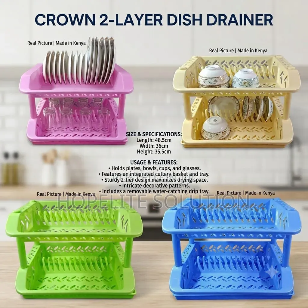 Crown 2 Layer Dish Drainer