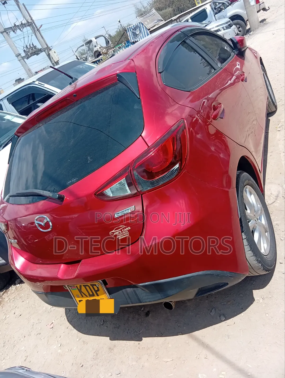 Mazda Demio 2017 Red