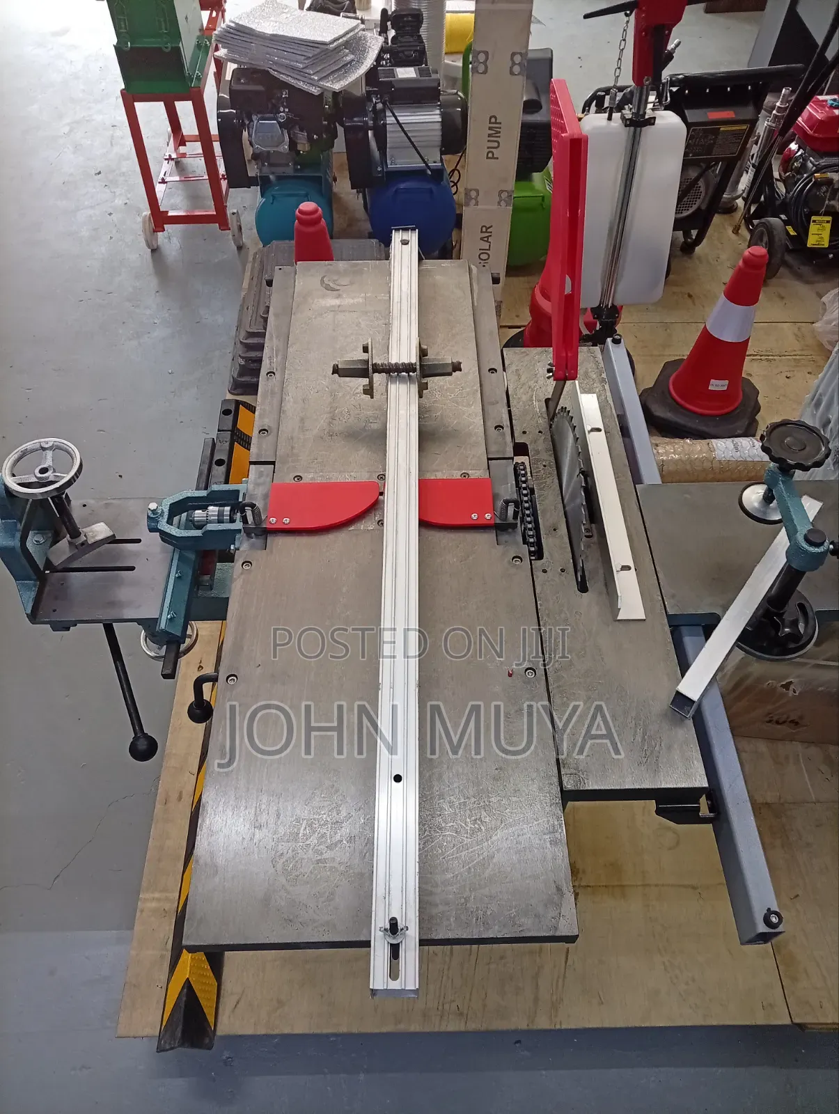 8-in-1 Combined Carpentry Machine