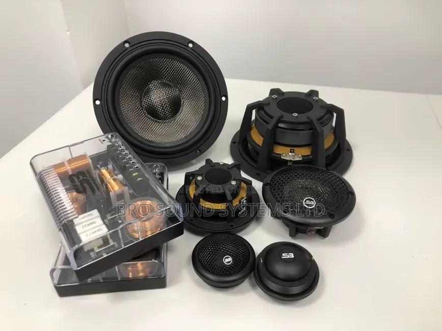 6.5 Inch Soundbeat Audio Elite Series RTX6.5C3E Component Speakers