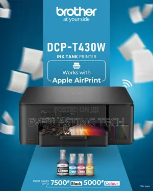 Brother DCP-T430W | Wireless 3-in-1 Ink Tank Printer