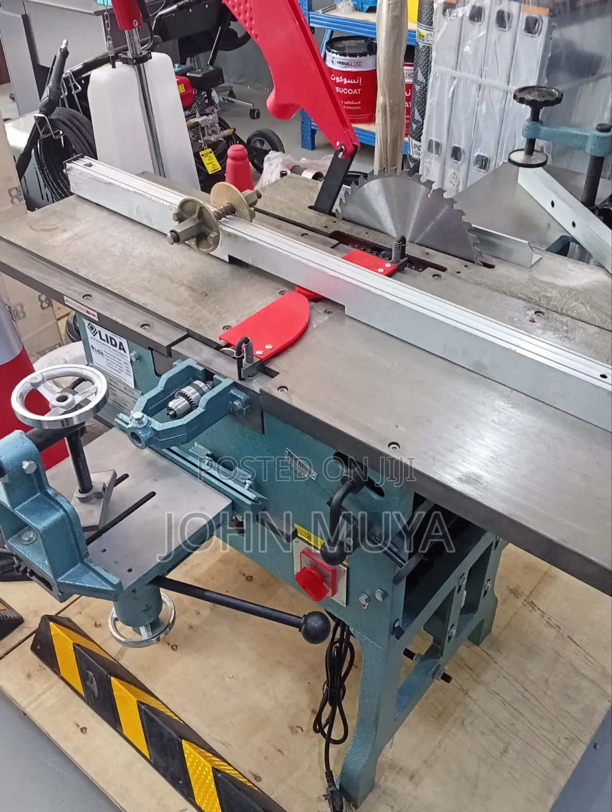 8-in-1 Combined Carpentry Machine