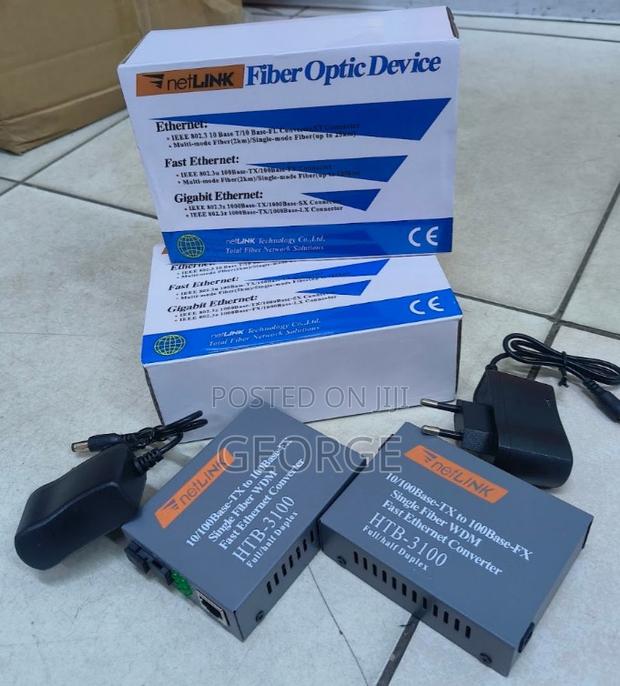 100Base-Tx/Fx Media Converter – Fast Fiber Networking