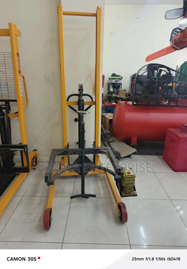 Commercial Drum Stacker Machine (Hydraulic) - main view