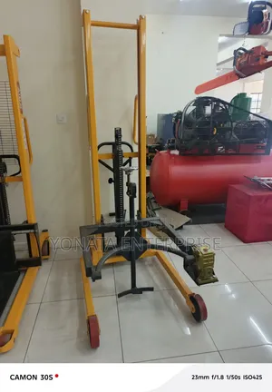 Commercial Drum Stacker Machine (Hydraulic)