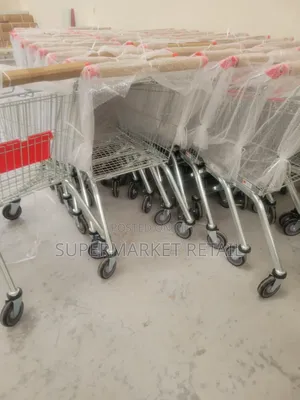180L Steel Shopping Trolleys