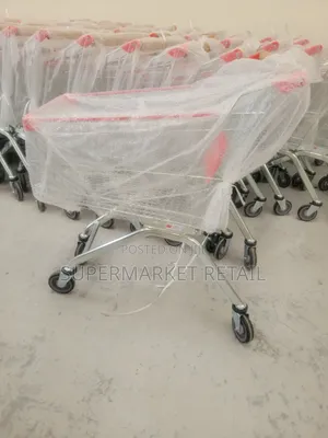 180L Steel Shopping Trolleys