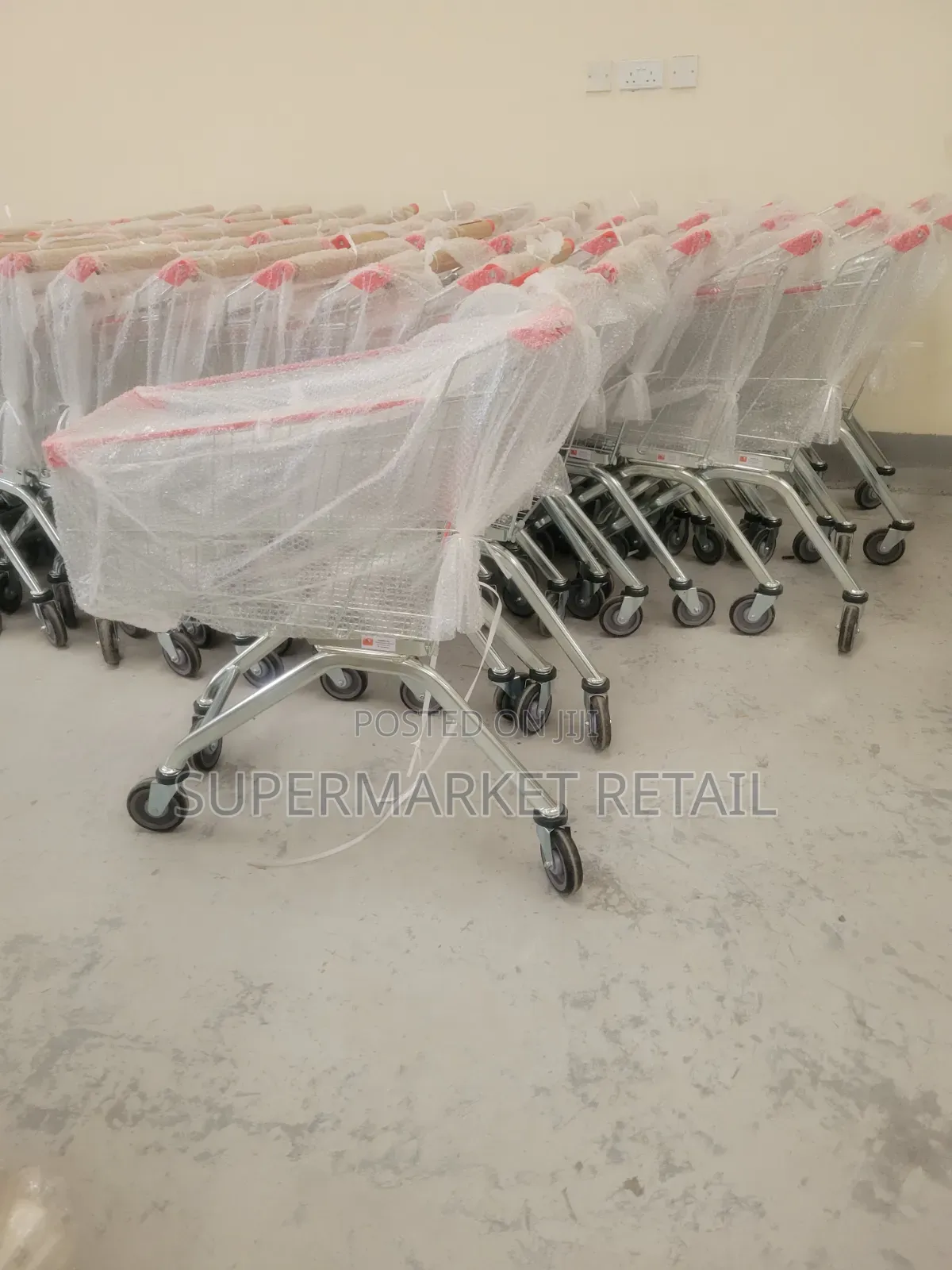 180L Steel Shopping Trolleys