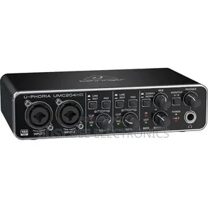 Behringer UMC204HD 2x4 Desktop USB Audio Interface