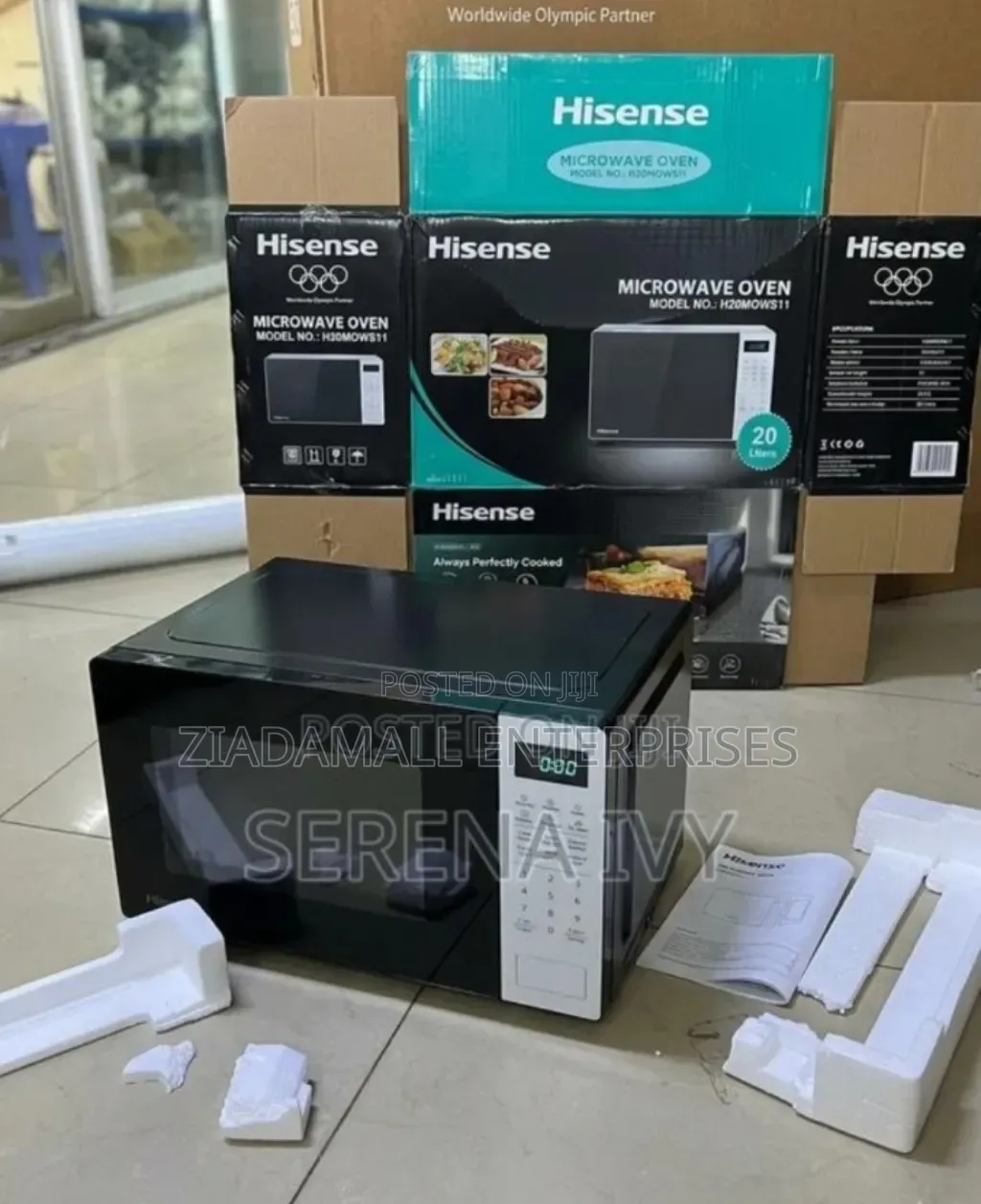 Restocked Stock. Hisense Digital Microwave. Pay on Delivery