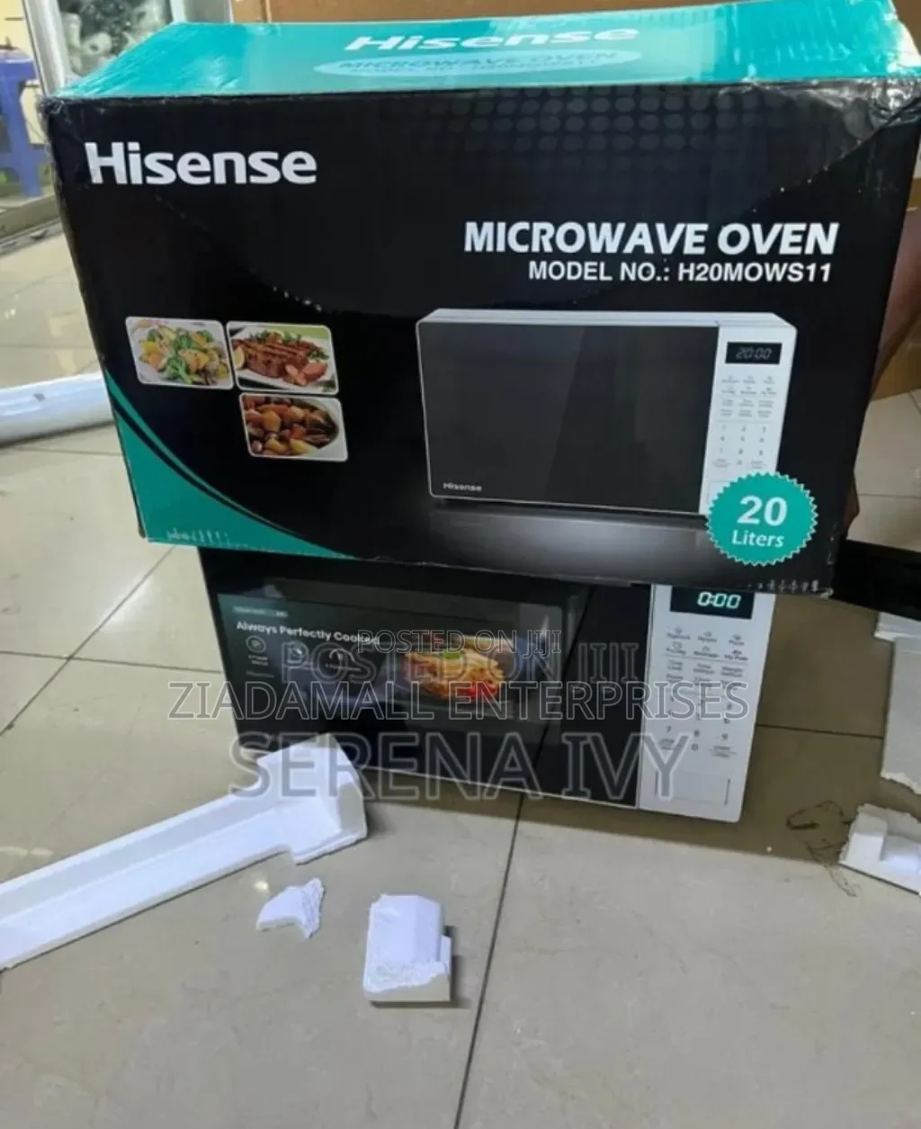 Restocked Stock. Hisense Digital Microwave. Pay on Delivery