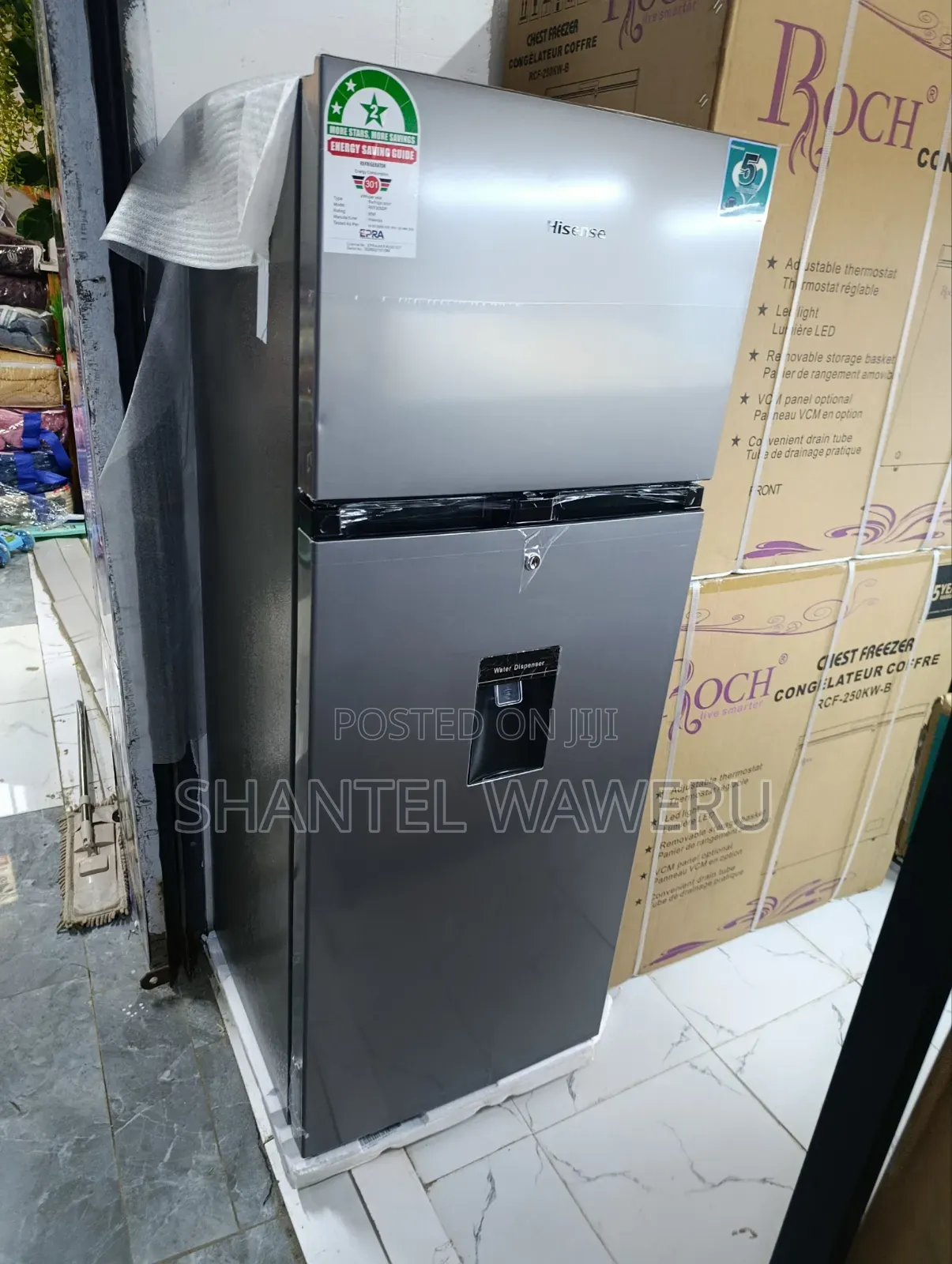 Hisense 205litres Fridge