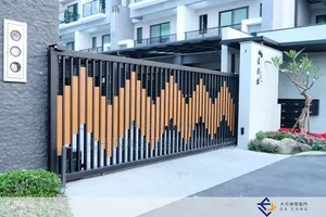 Elegant Pattern Slidding Gate