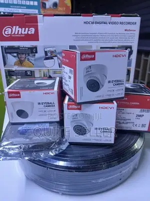 Dahua 8 Camera Security System With DVR Recorder 2mp