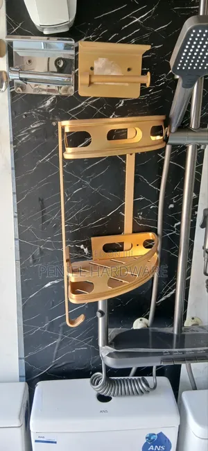 Corner Shelf Gold