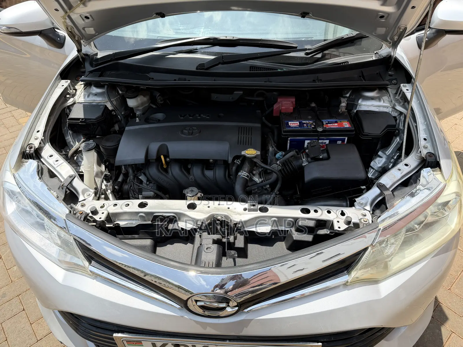 Toyota Corolla Fielder 1.5 Petrol AWD 2015 Silver
