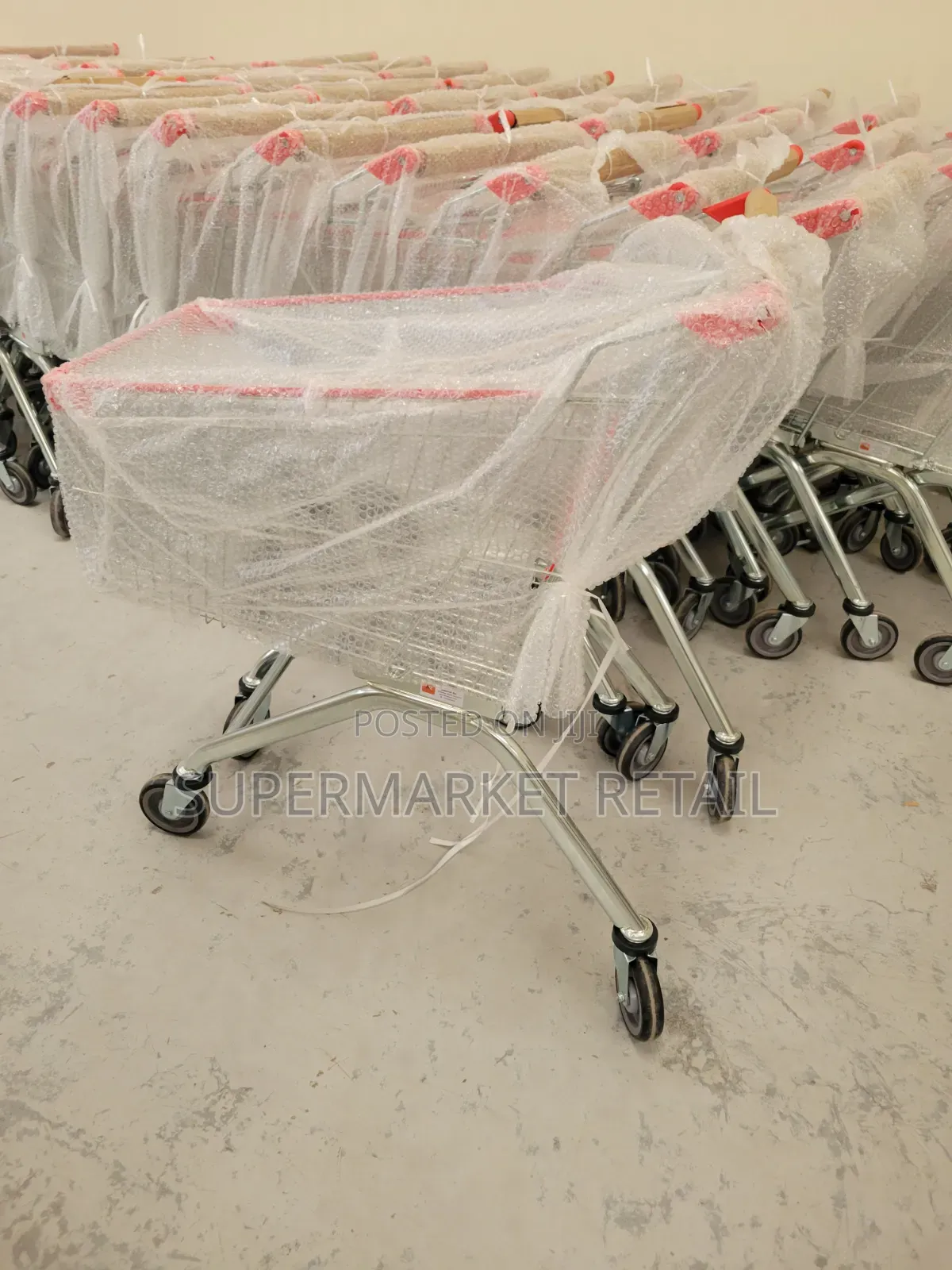 Heavy-Duty Supermarket Trolleys