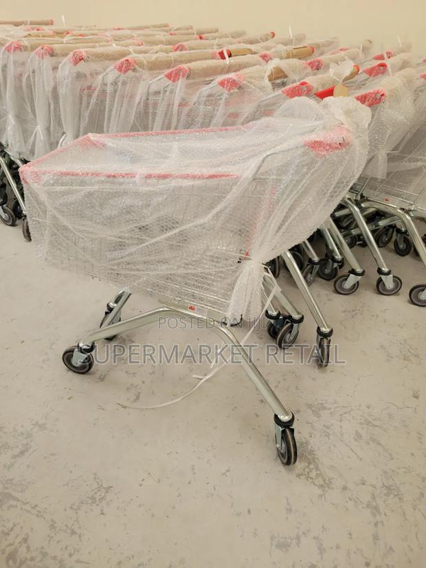 Heavy-Duty Supermarket Trolleys