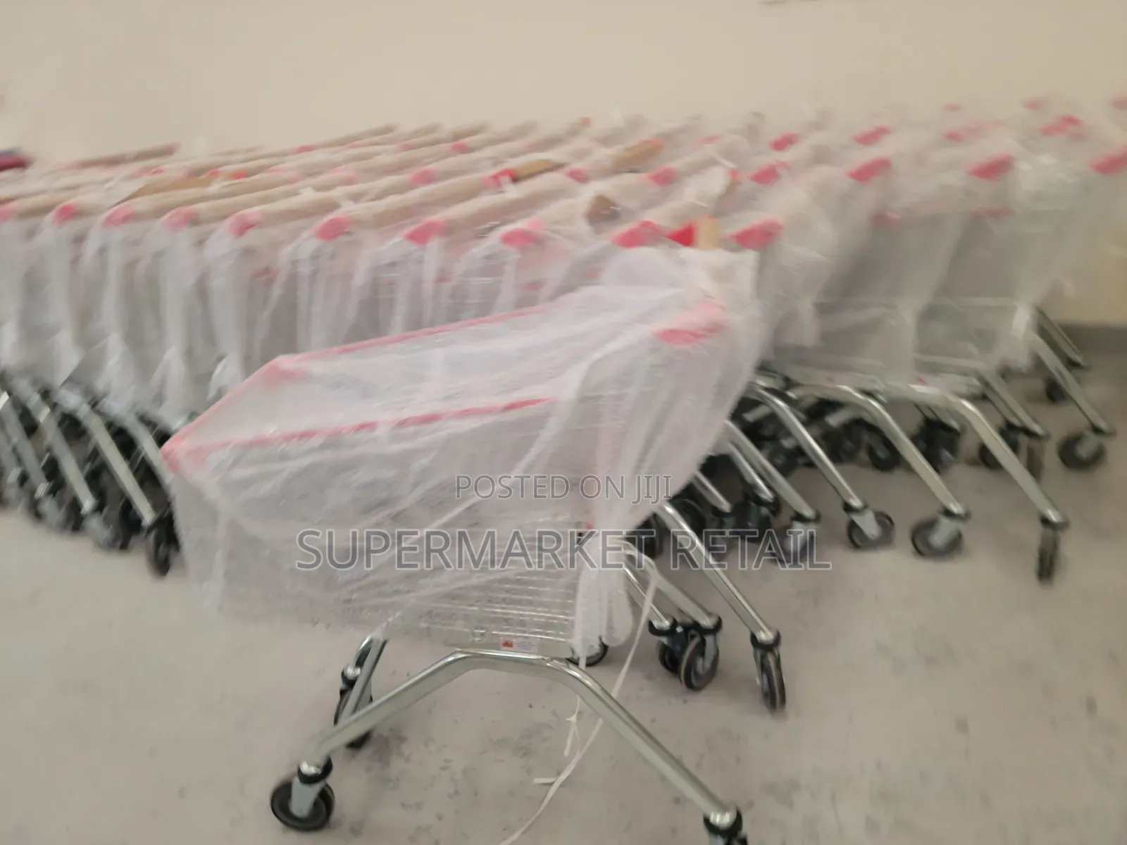 Heavy-Duty Supermarket Trolleys