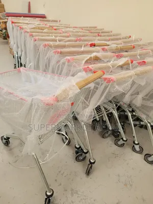 Heavy-Duty Supermarket Trolleys