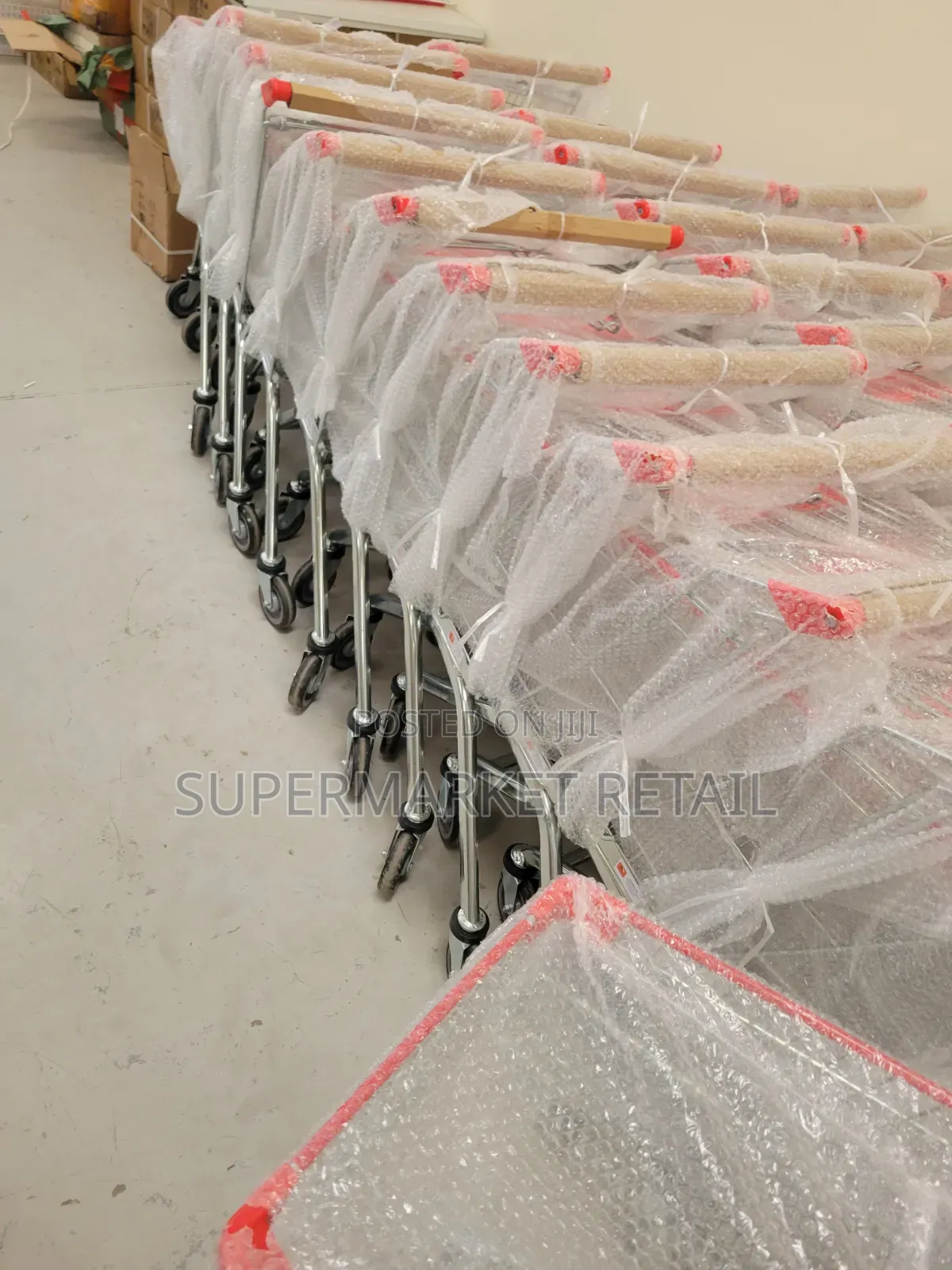 Heavy-Duty Supermarket Trolleys