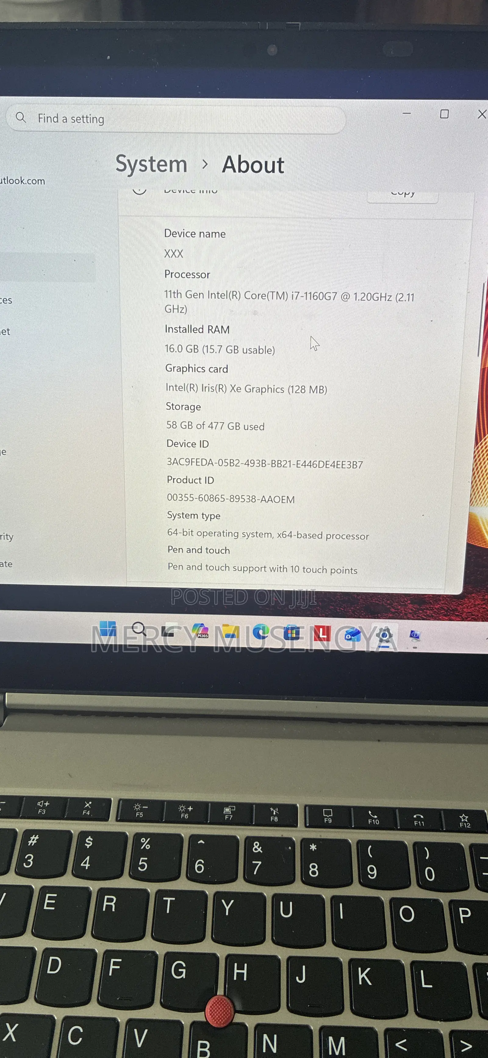 Laptop Lenovo ThinkPad X1 Yoga 16GB Intel Core i7 SSD 512GB